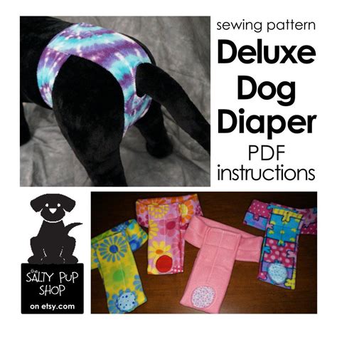Printable Dog Diaper Pattern
